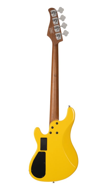Cort GB Short Scale Bass Guitar W/ Gig-Bag, Yellow Crush