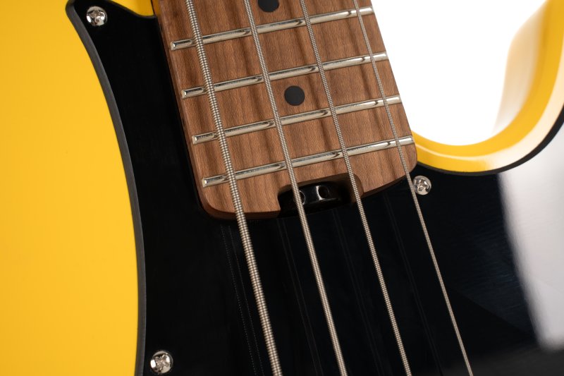 Cort GB Short Scale Bass Guitar W/ Gig-Bag, Yellow Crush
