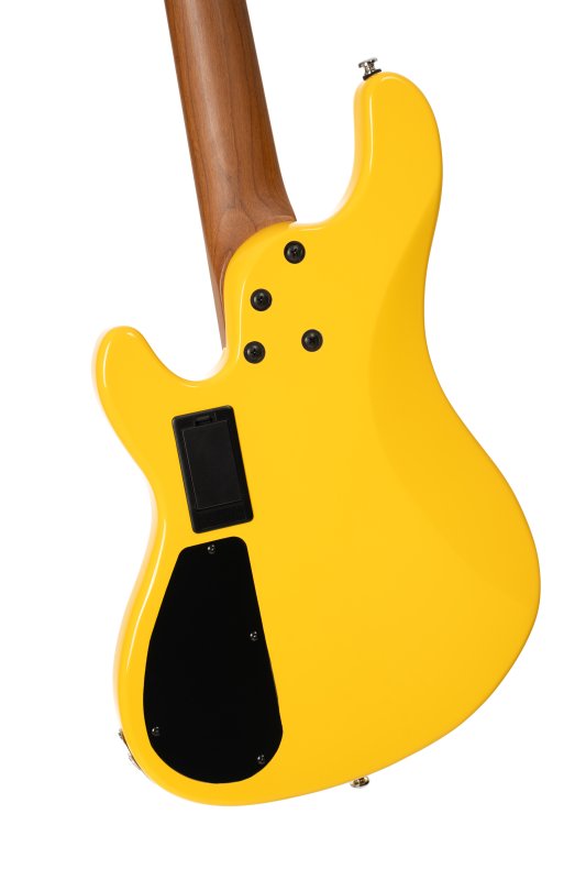 Cort GB Short Scale Bass Guitar W/ Gig-Bag, Yellow Crush
