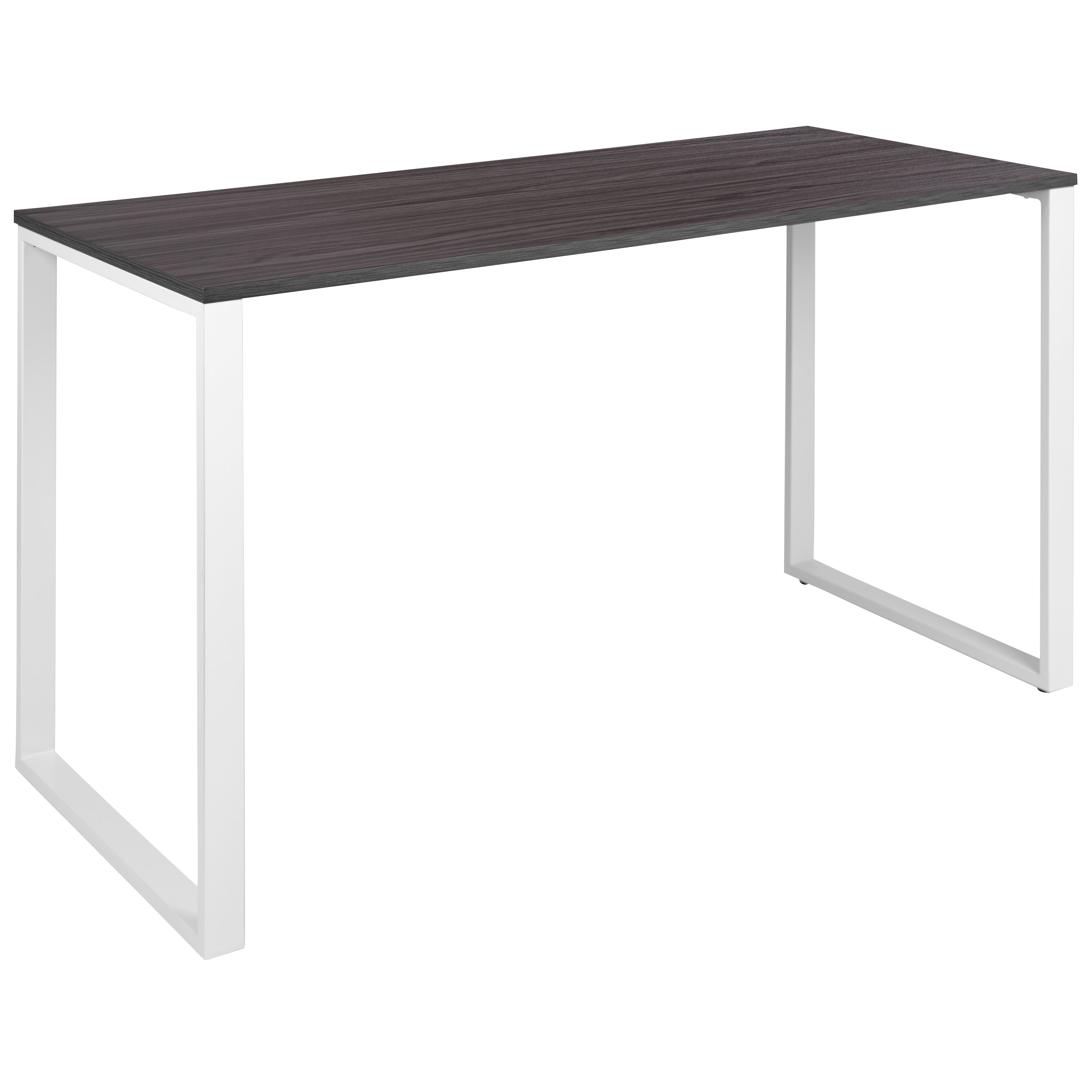 Kimberly Modern Commercial Grade Desk Industrial Style Computer Desk Sturdy Home Office Desk - 55"L - Rustic Gray