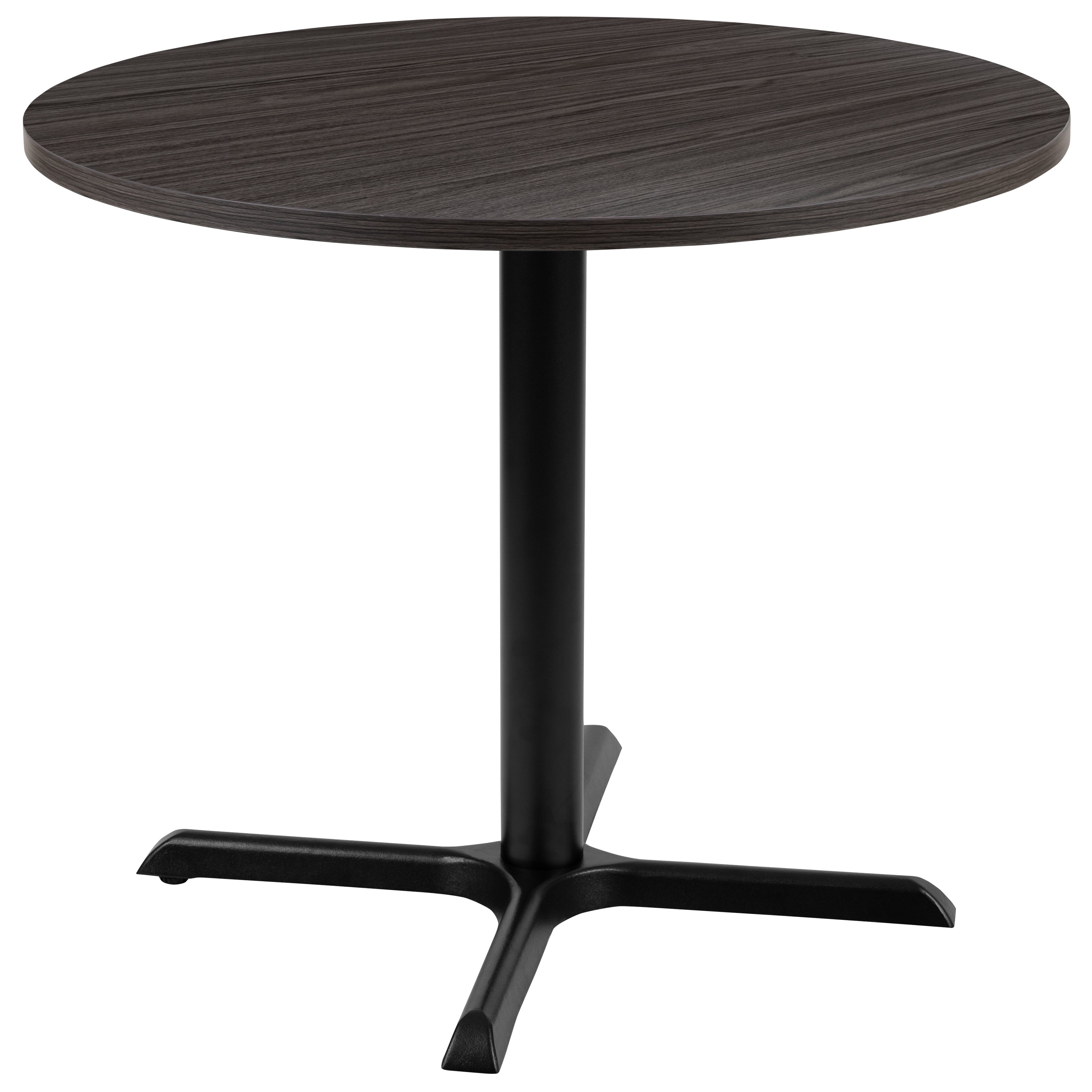 Chapman 36" Round Multi-Purpose Conference Table in Rustic Gray