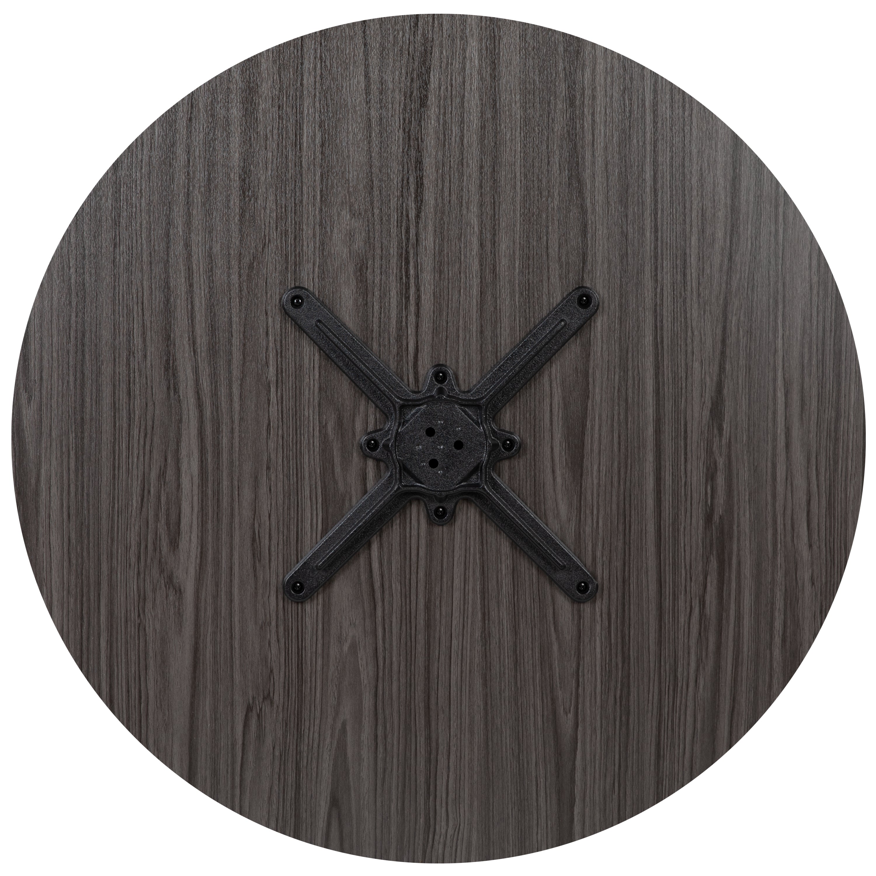 Chapman 36" Round Multi-Purpose Conference Table in Rustic Gray