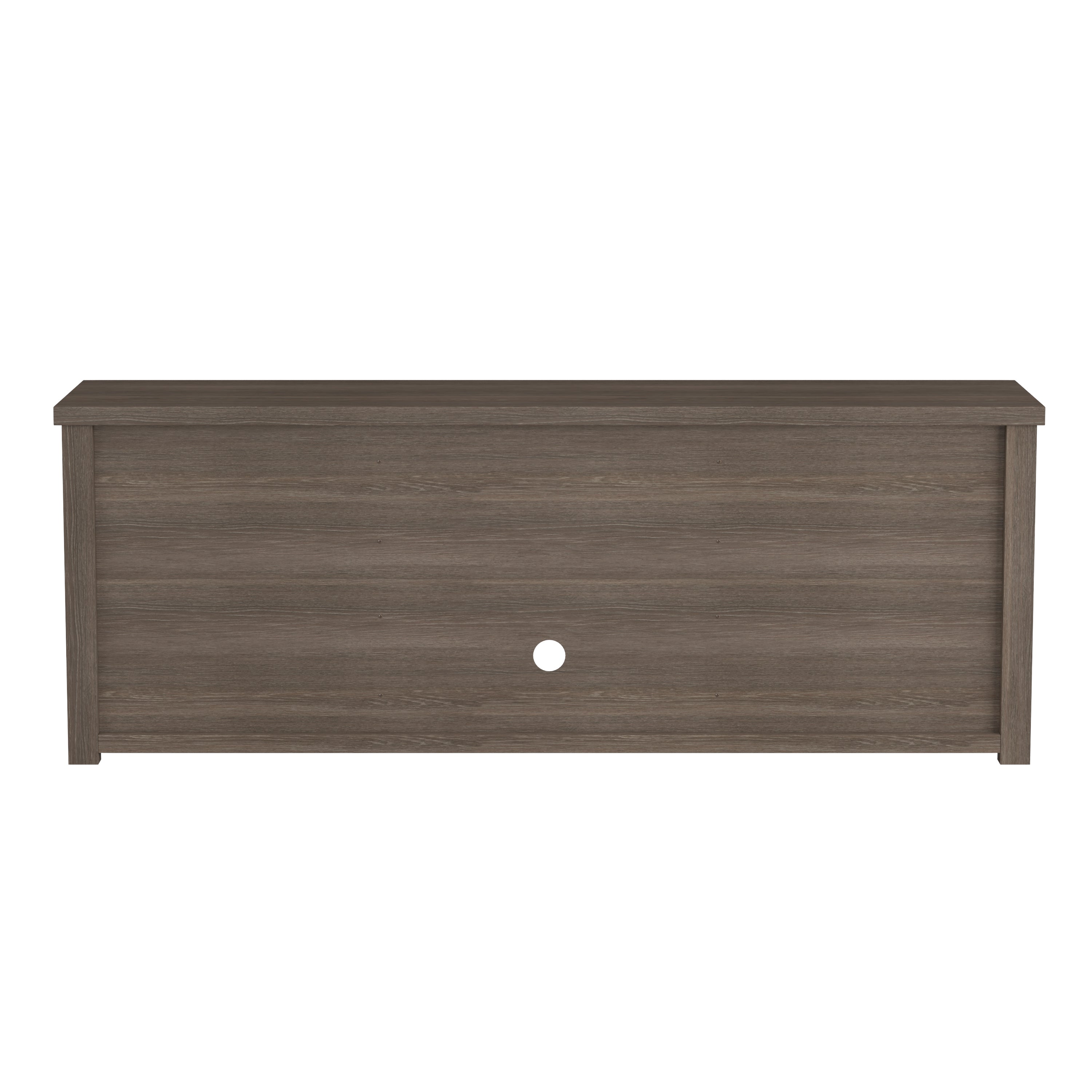 Kilead Farmhouse TV Stand for up to 80" TVs - 65" Engineered Wood Framed Media Console with Open Storage in Modern Espresso Finish