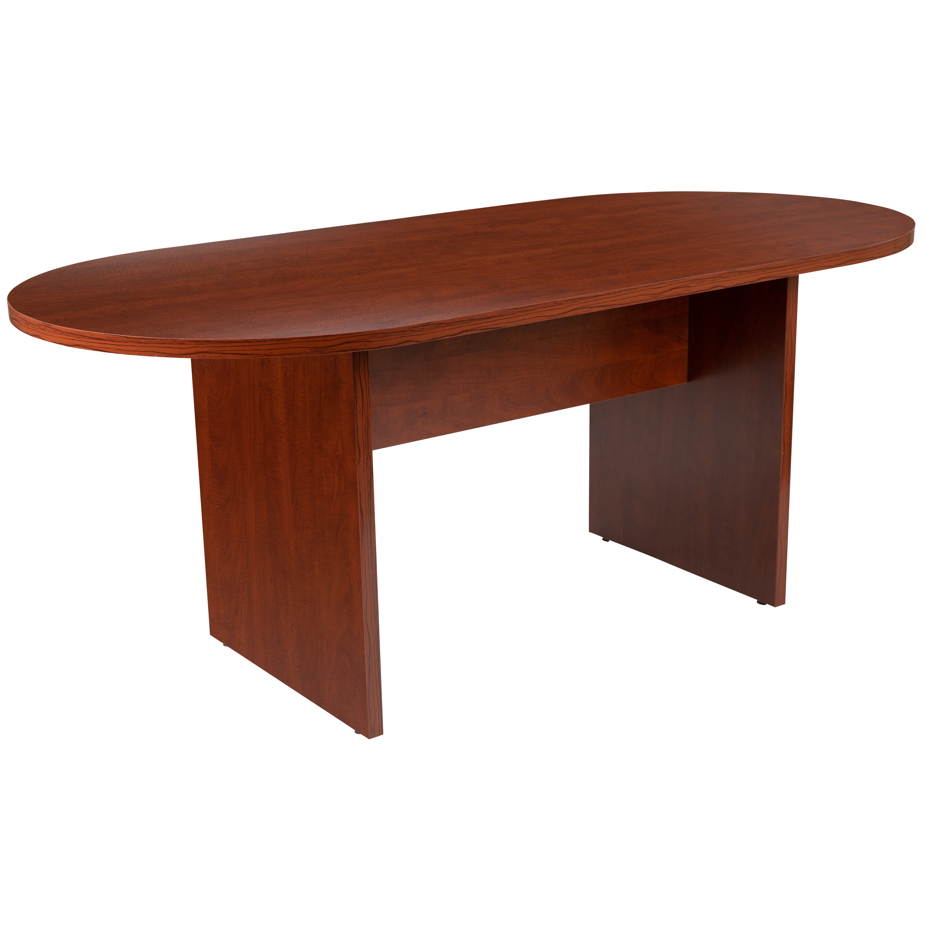 Jones 6 Foot (72 inch) Oval Conference Table in Cherry