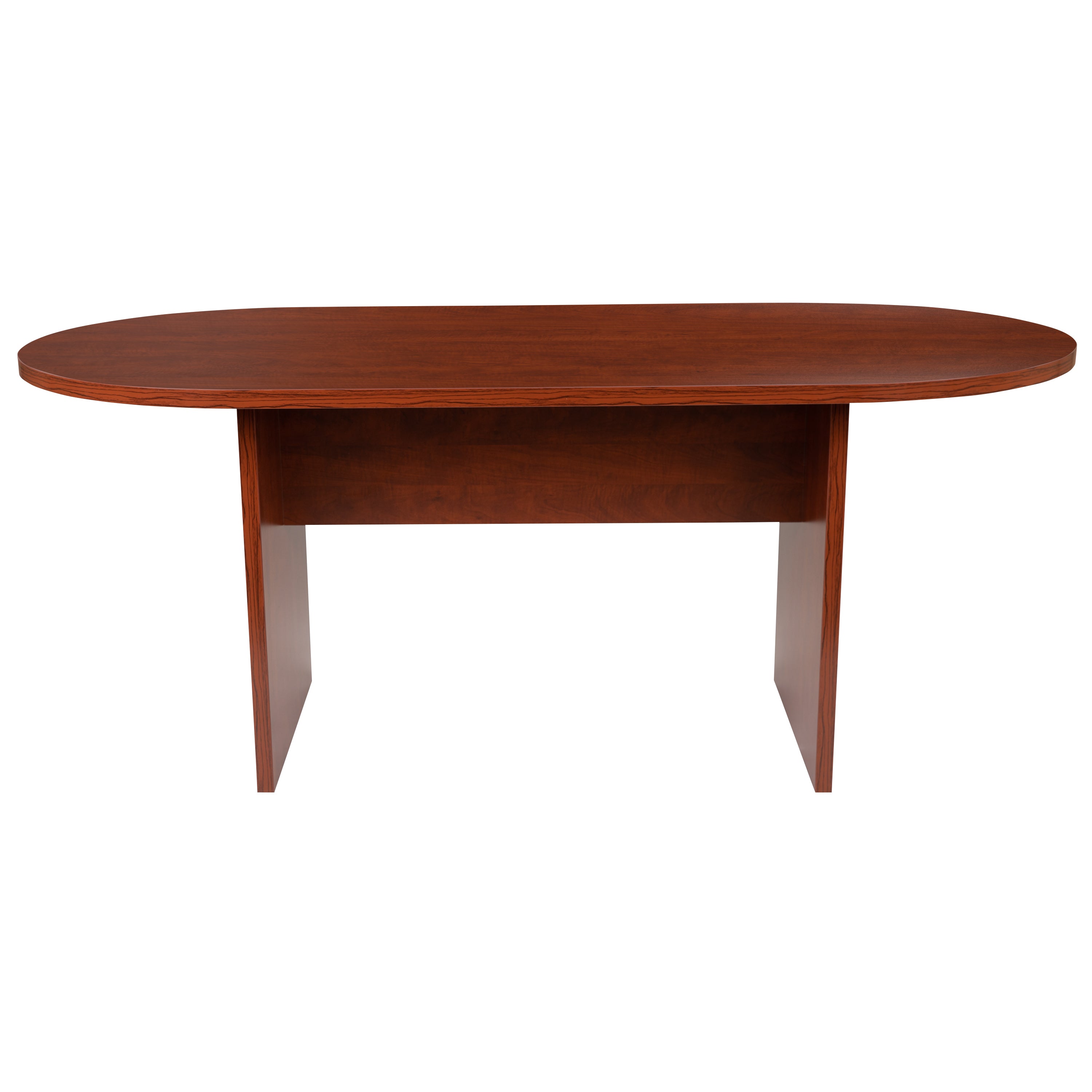 Jones 6 Foot (72 inch) Oval Conference Table in Cherry
