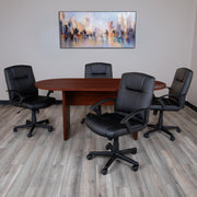 Jones 6 Foot (72 inch) Oval Conference Table in Mahogany