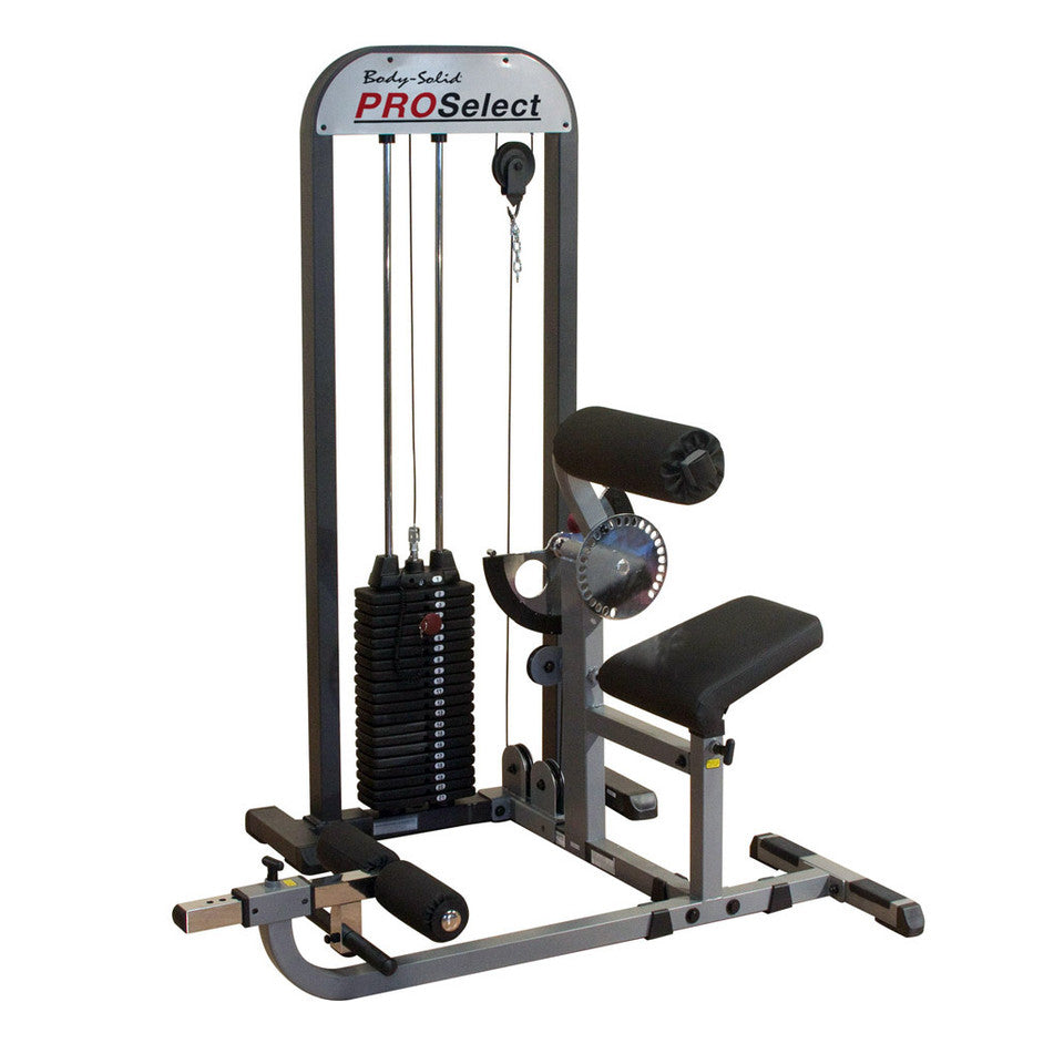 Pro Select Ab And Back Selectorized, 210Lb Stack