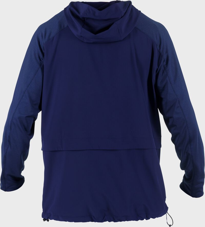 Rawlings Adult Gold Collection Long Sleeve Hooded Jacket - Extra Large - Navy