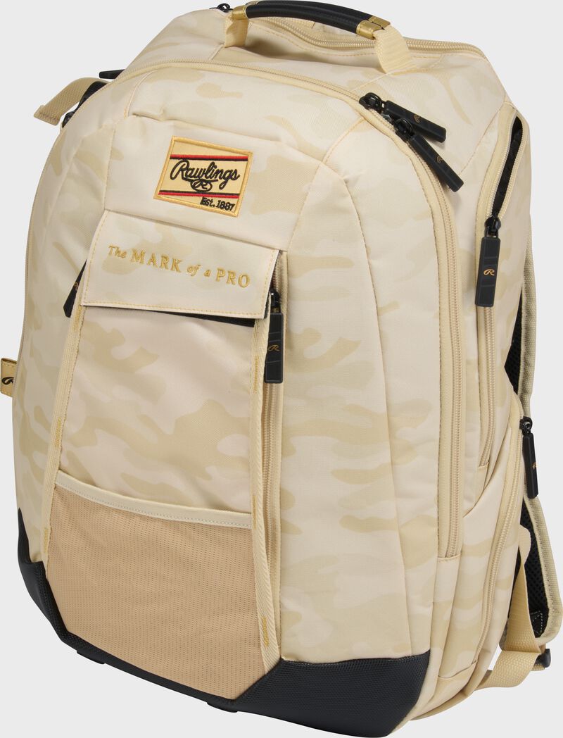 Rawlings Gold Collection Utility Backpack - Sand/Camo