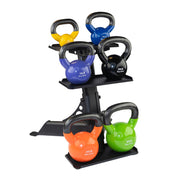 Vinyl Coated Kettle Bells Set One Each 5,10,15,20,25,30, W Gdkr50B