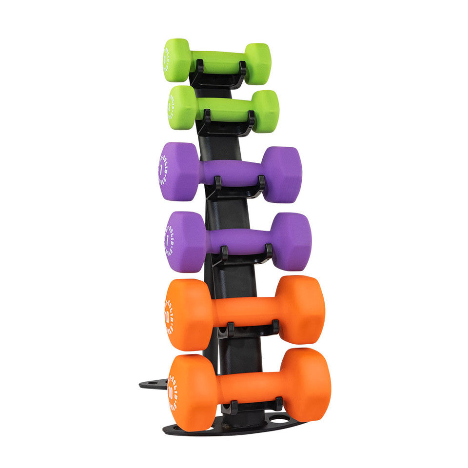 Small Vinyl Dumbbell Rack