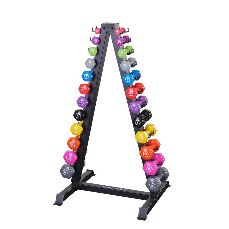 12 Pair Vinyl, Neoprene Rack