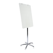 MasterVision Super Value Glass Mobile Easel 27.5 x 39.4"