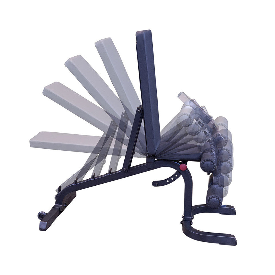 Flat/Incline/Decline Bench, 2"X 2", Gfid31