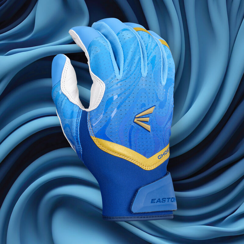 Easton Ghost Ethos Fastpitch Softball Batting Gloves - Small - Out Of The Blue - Navy/Royal