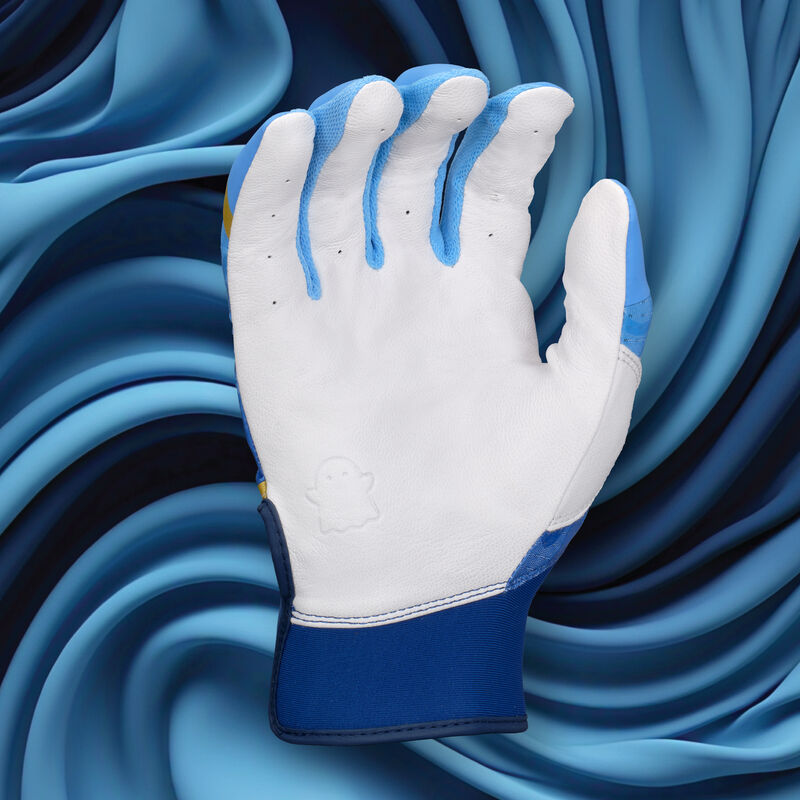 Easton Ghost Ethos Fastpitch Softball Batting Gloves - Medium - Out Of The Blue - Navy/Royal