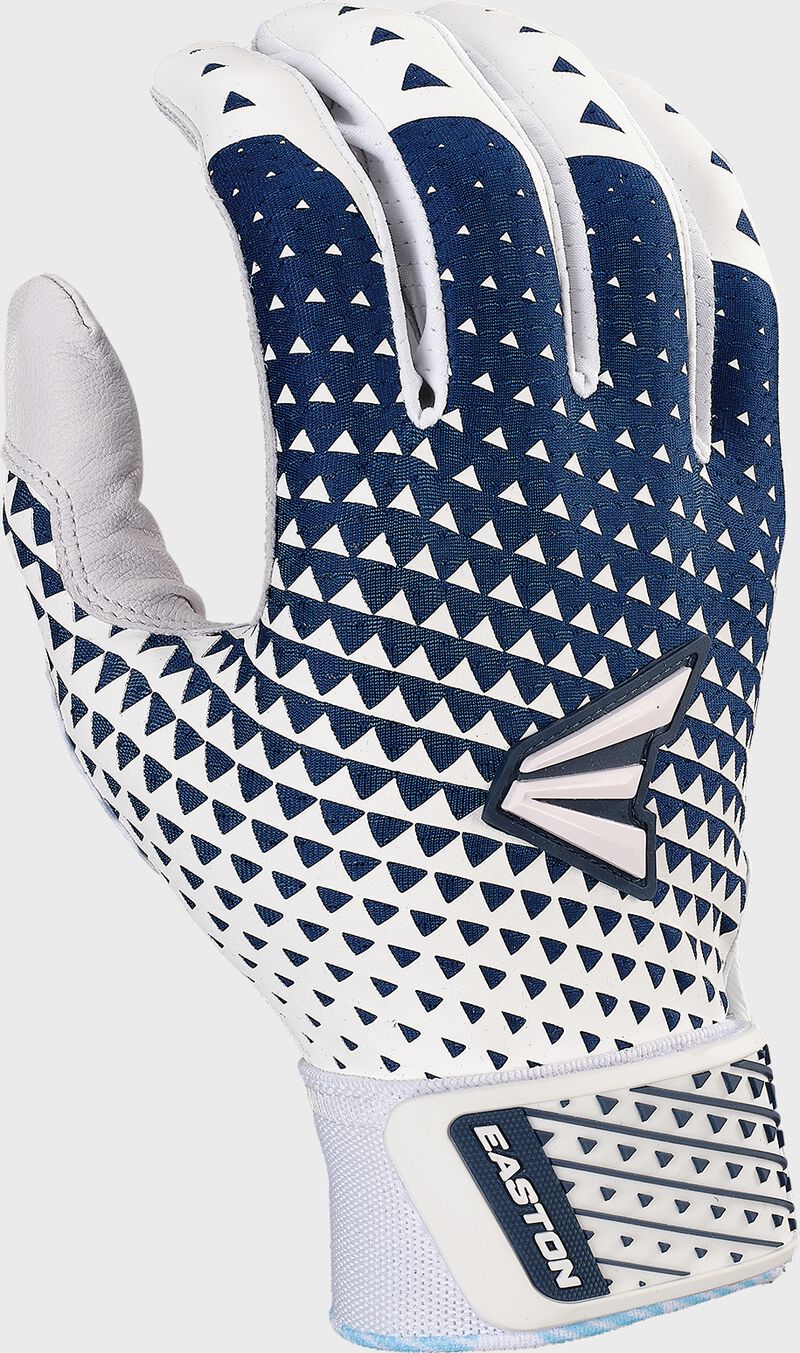 Easton Womens Ghost Nx Fastpitch Batting Gloves - Small - White/Navy