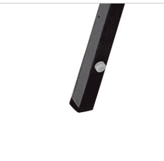 NPS® Back Leg Floor Glides for 9100 Series Stack Chairs, Pack of 50, Frame Color: Black