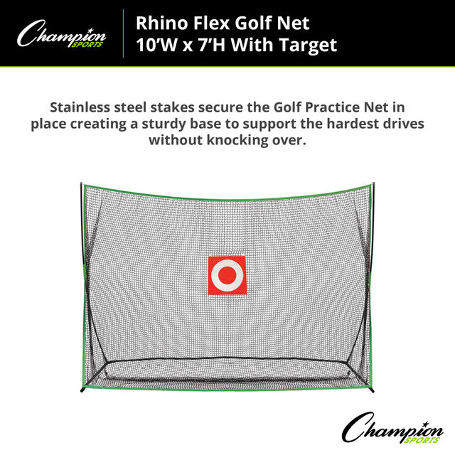 Rhinoflex Golf Net 10x7 with Target