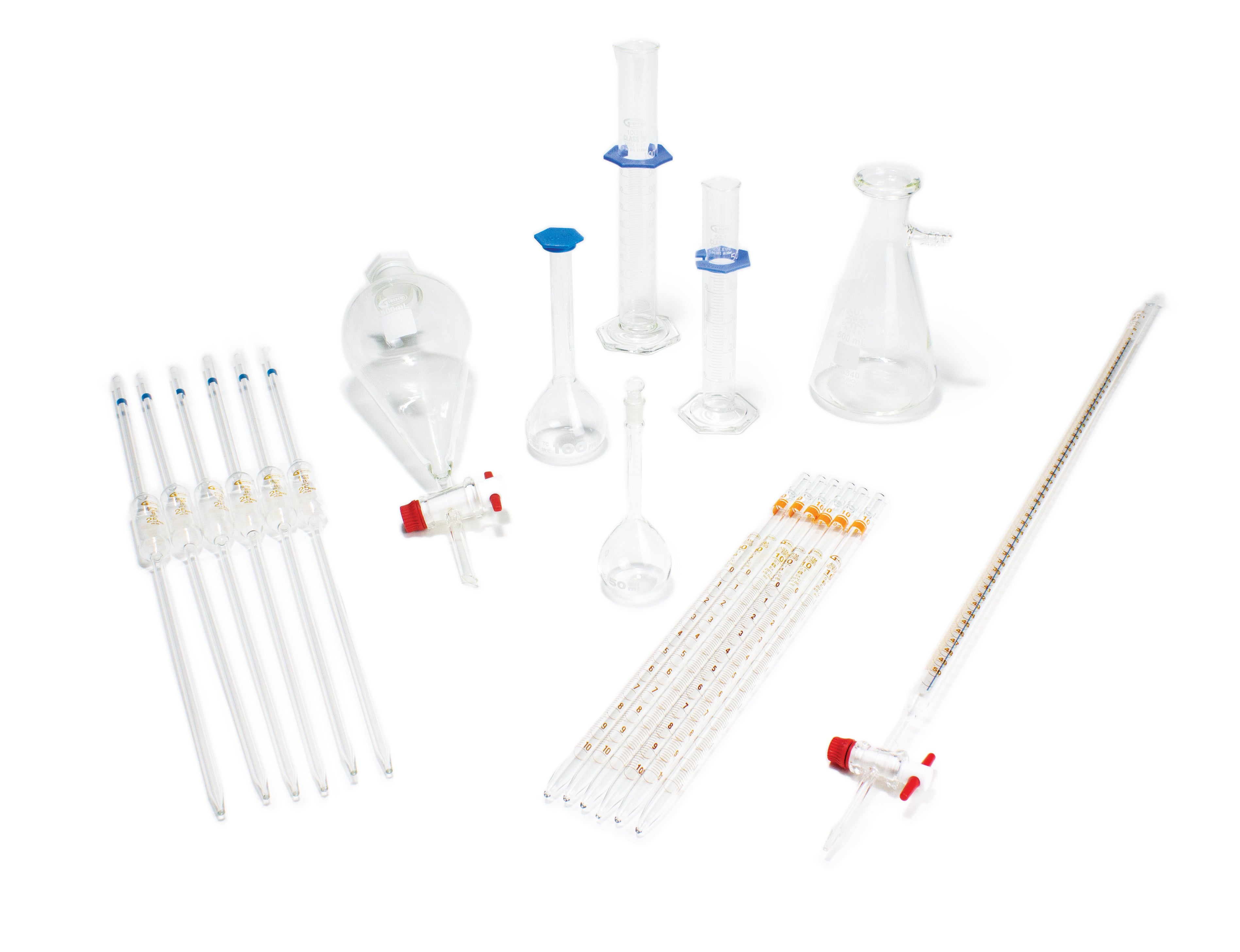United Scientific® Volumetric Glassware Starter Kit