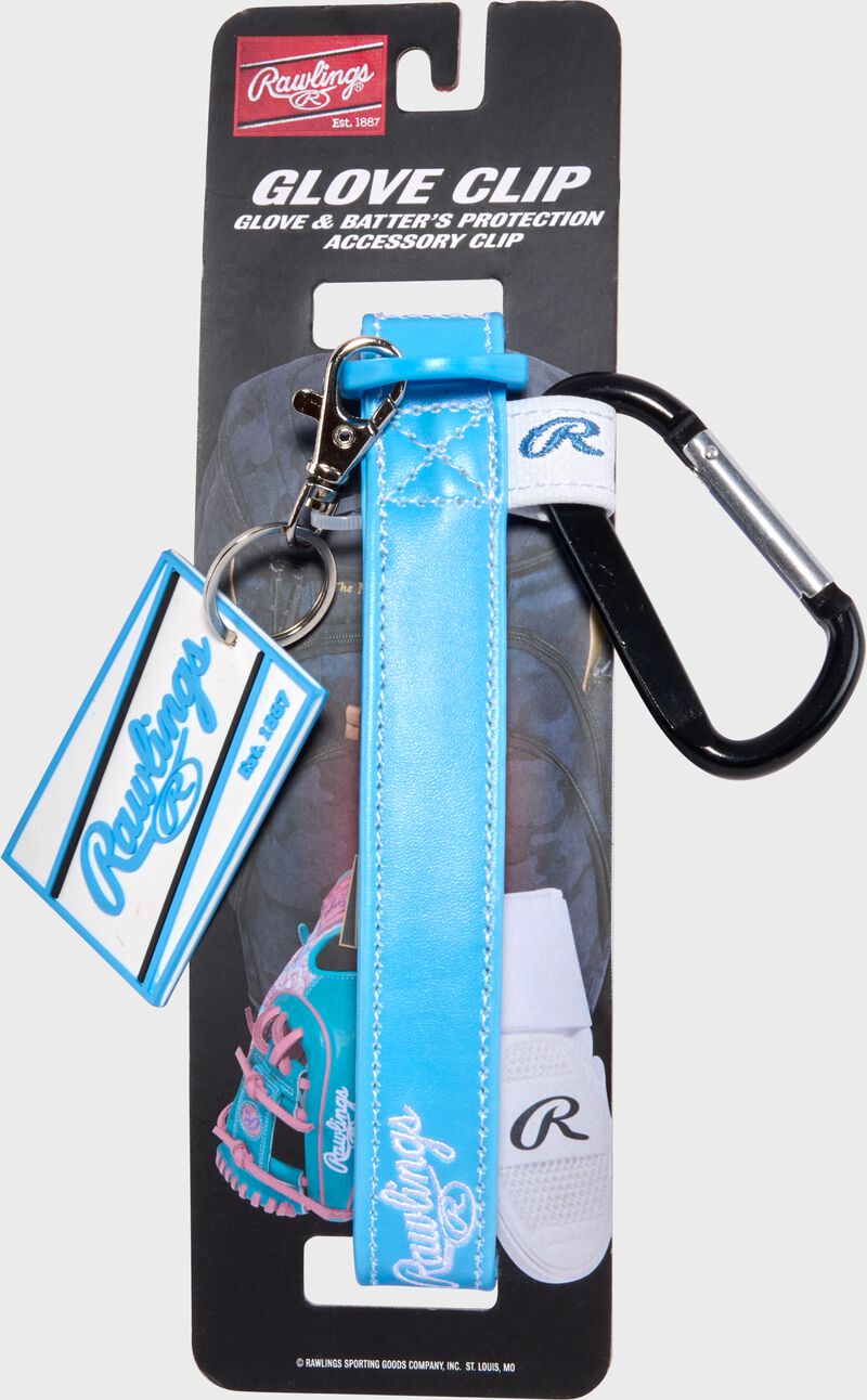 Rawlings Glove And Accessory Clip - Columbia Blue