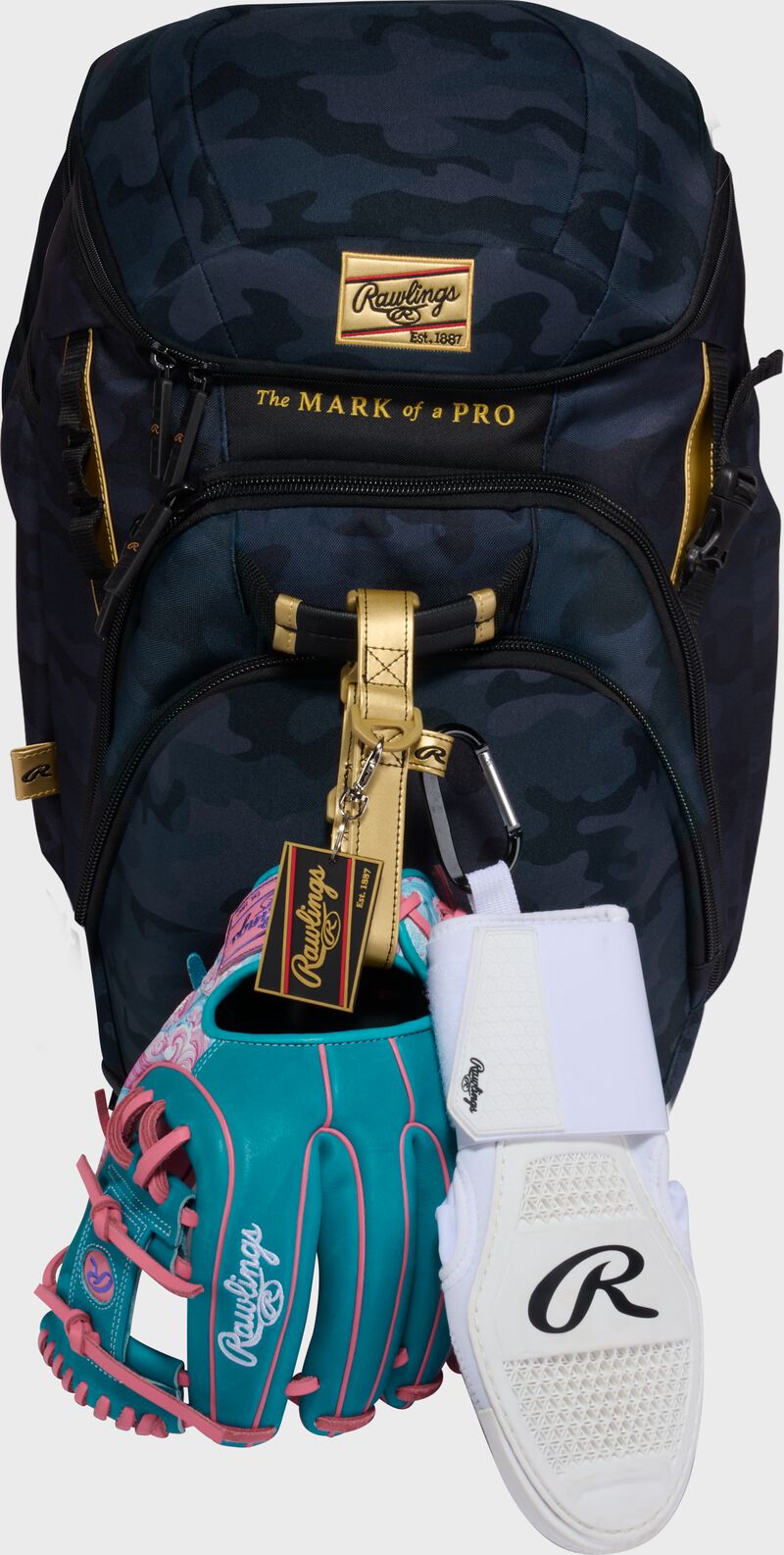 Rawlings Glove And Accessory Clip - Gold