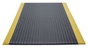 Air Step Anti-Fatigue Mat - 3' x 5' - Black with Yellow Border