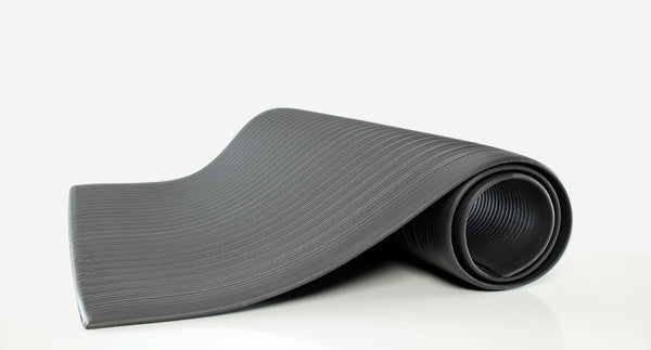 Air Step Anti-Fatigue Mat - 3' x 12' - Black