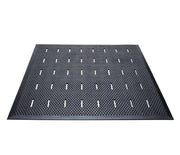 Free Flow Comfort Kitchen Mat - 3' x 4' - Black