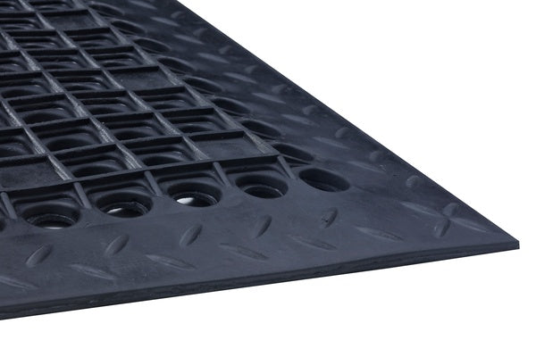 Versa-Lite Kitchen Mat - 3' x 5' - Black