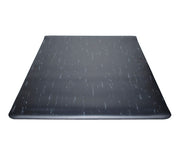 Marble Anti-Fatigue  1" Thick Mat - 4' x 6' - Black/White