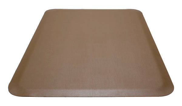Leather Top Anti-Fatigue Mat - 2' x 3' - Brown