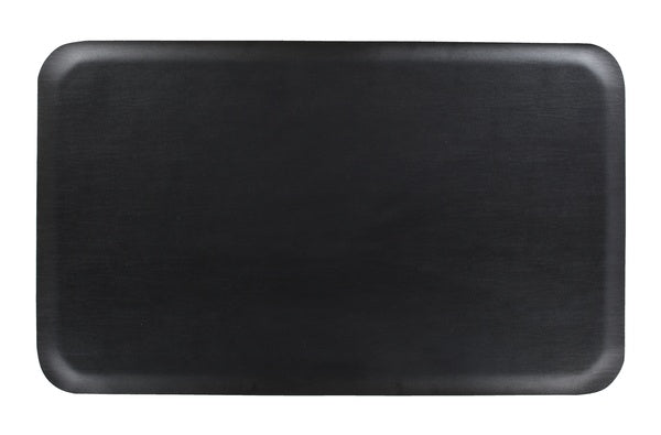Leather Top Anti-Fatigue Mat - 2' x 3' - Black