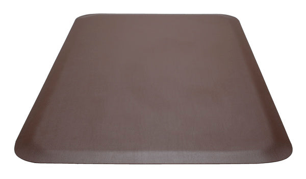 Leather Top Anti-Fatigue Mat - 3' x 5' - Chestnut