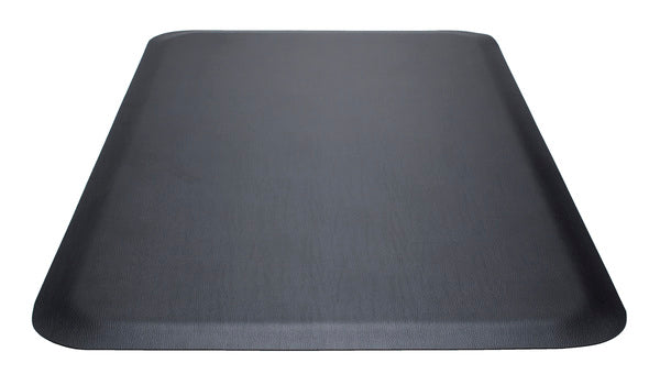 Leather Top Anti-Fatigue Mat - 3' x 5' - Black