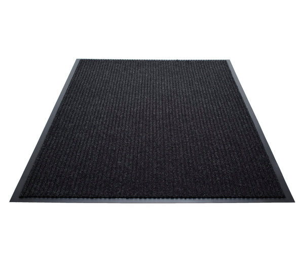 Golden Series Dual Rib Indoor Floor Mat - 4' x 60' - Charcoal