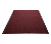 Golden Series Dual Rib Indoor Floor Mat - 6' x 60' - Red
