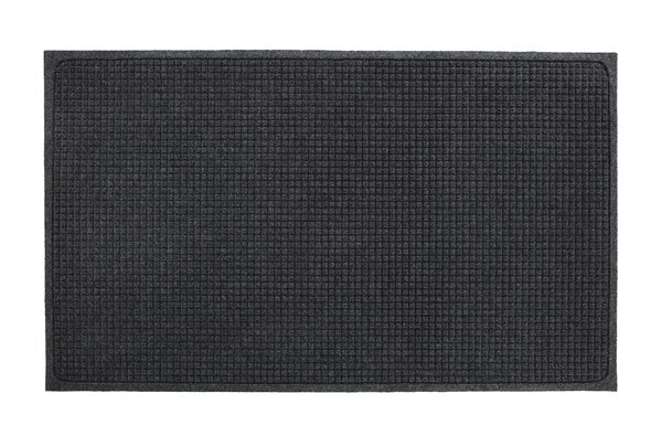 Ecoguard Waffle Indoor Floor Mat - 3' x 20' - Charcoal