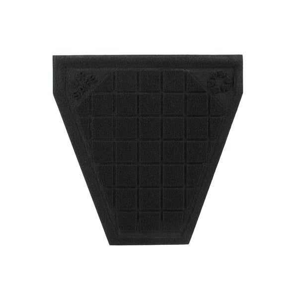Upsafe Urinal Mat - 20" x 20" - Black - 6 Pack