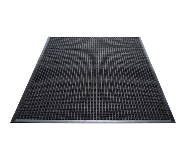 Water Guard Waffle Indoor Floor Mat - 6' x 16' - Charcoal