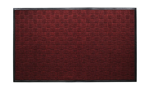 Water Guard Brick Indoor Floor Mat - 3' x 16' - Red