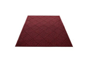 Water Guard Diamond Indoor Floor Mat with Fabric Border - 3' x 4' - Red