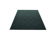 Water Guard Diamond Indoor Floor Mat with Fabric Border - 4' x 6' - Green