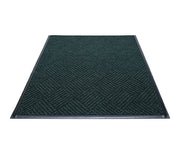 Water Guard Diamond Indoor Floor Mat with Rubber Border - 3' x 5' - Green