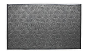 Water Guard Spiral Indoor Floor Mat - 6' x 12' - Grey