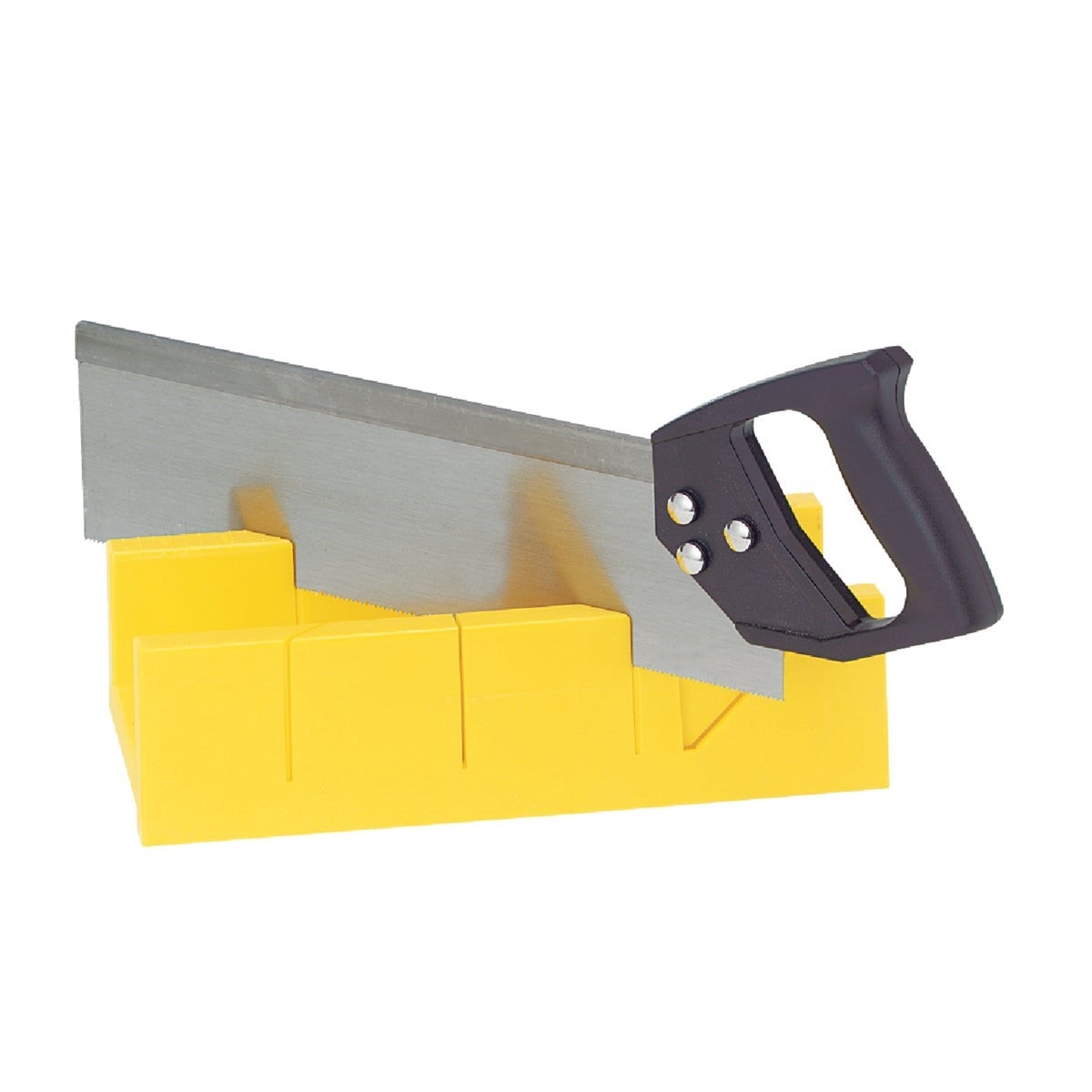Plastic Miter Box & 14 In. Saw