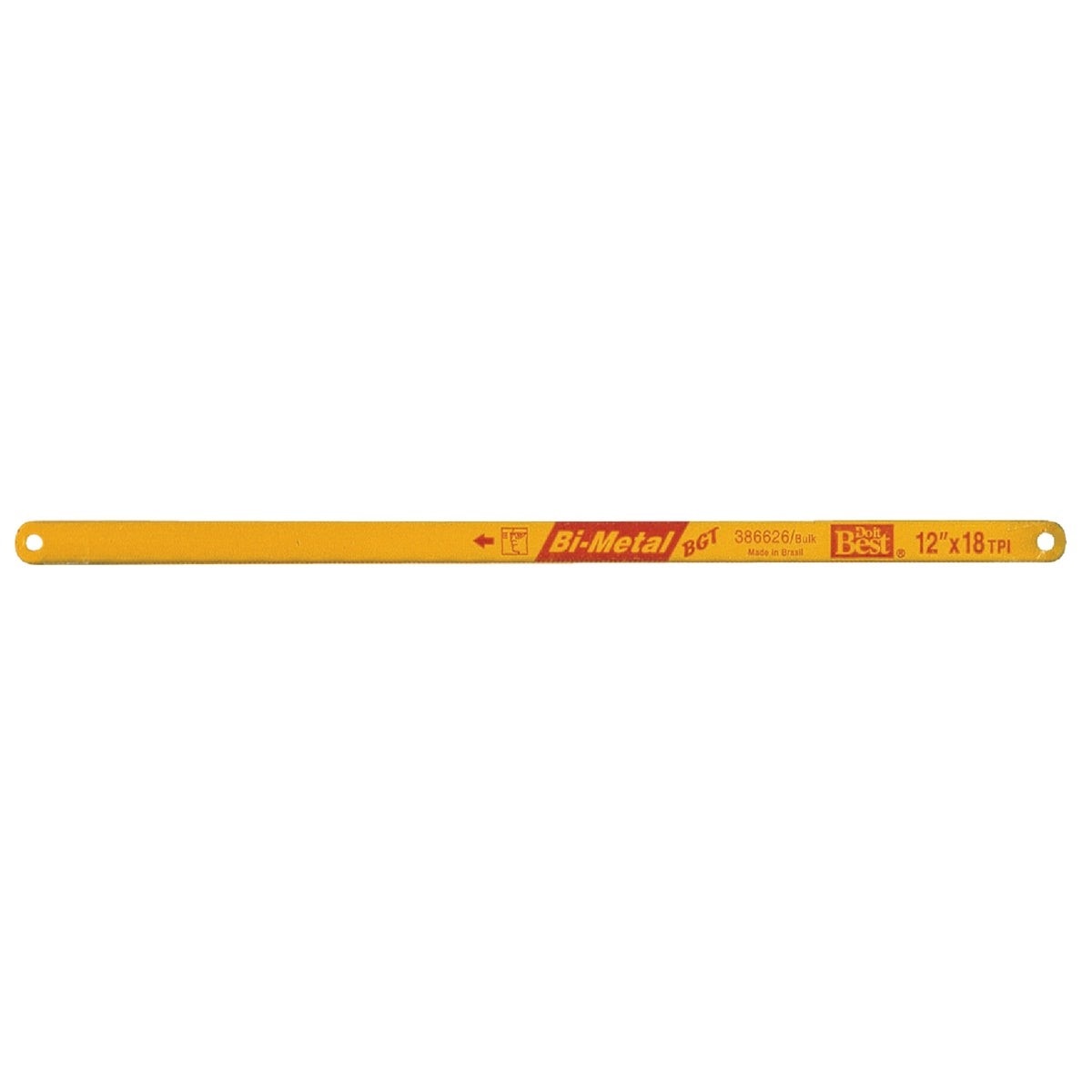 12 In. L. Blade 18 TPI Bi-Metal Hacksaw Blade (2-Pack)