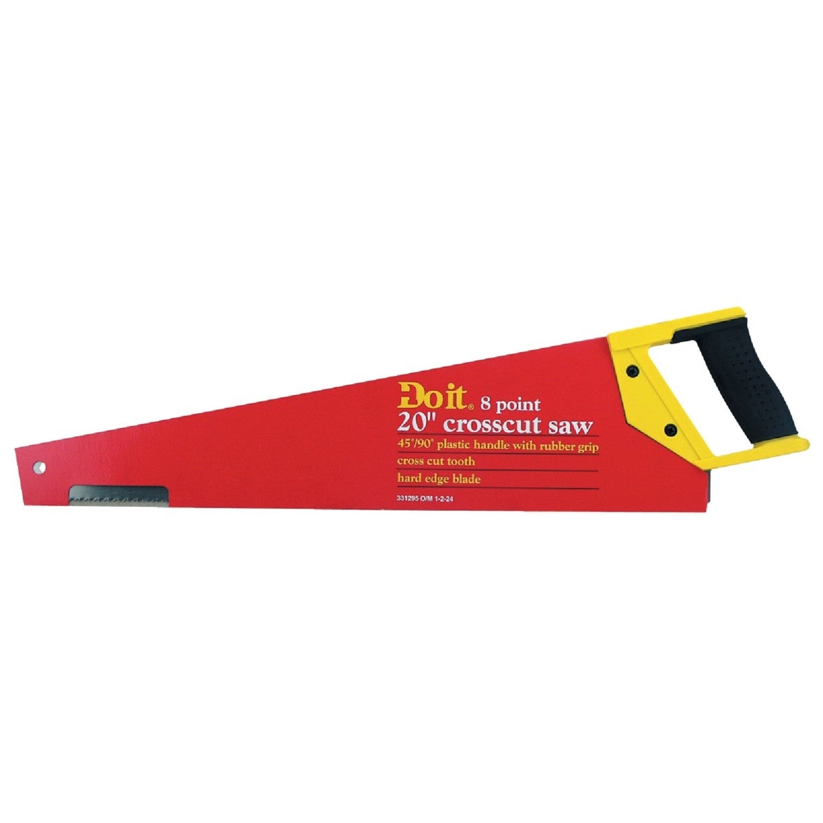20 In. L. Blade 8 PPI Plastic Handle Hand Saw