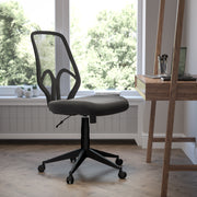 Salerno Series High Back Black Mesh Office Chair