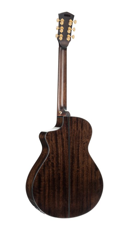 Cort Gold MC6 Ovangkol Acoustic-Electric Guitar W/ Premium Gig-Bag, Natural Gloss